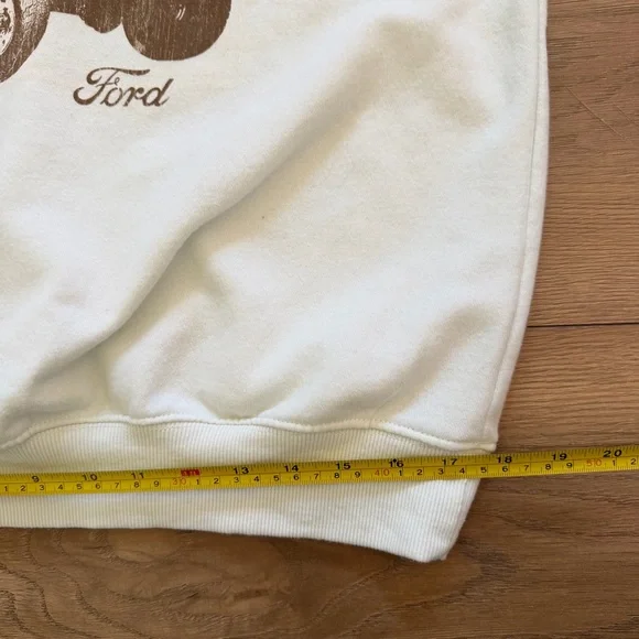 Ford Bronco Oversized Sweatshirt Small Mint Green 4-Wheel Drive Graphic Pullover - Picture 7 of 9